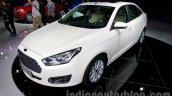 2015 Ford Escort front quarter at Guangzhou Auto Show 2014