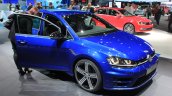 2015 VW Golf R front three quarters at the 2014 Los Angeles Auto Show