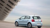 2015 VW Polo BlueMotion rear three quarter