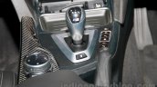 BMW M4 Coupe gear shifter and iDrive touchpad for India
