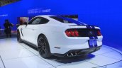 Ford Shelby GT350 Mustang rear three quarters left at the 2014 Los Angeles Auto Show