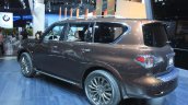 Infiniti QX80 Limited Edition rear three quarters left at the 2014 Los Angeles Auto Show