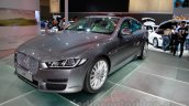 Jaguar XE front quarter at the 2014 Guangzhou Auto Show