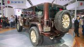 Jeep Wrangler Sundancer Edition rear quarter at 2014 Guangzhou Auto Show