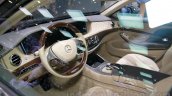 Mercedes-Maybach S600 dash at the 2014 Guangzhou Auto Show