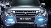 Mitsubishi Pajero facelift front