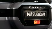 Mitsubishi Pajero facelift tailgate