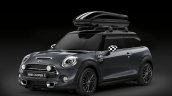 New Mini Cooper S with John Cooper Works package roof canopy