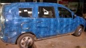Renault Lodgy wheels spied in India