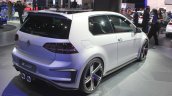 VW Golf R400 rear three quarters right at the 2014 Los Angeles Auto Show