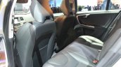 Volvo V60 Cross Country rear seat at the 2014 Los Angeles Auto Show