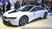 2015 BMW i8 front three quarters at the 2014 Thailand Motor Expo