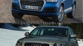 2016 Audi Q7 vs 2012 Audi Q7 front