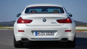 2016 BMW 6 Series Gran Coupe rear