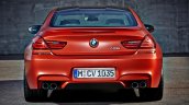 2016 BMW M6 rear