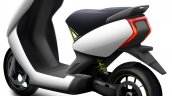 Ather Electric Scooter rear three quarter
