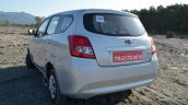 Datsun Go+ rear quarter photo Review