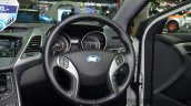 Hyundai Elantra facelift steering wheel at the 2014 Thailand International Motor Expo