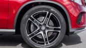 Mercedes GLE Coupe press shot white wheel