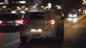 Renault C-SUV rear spied