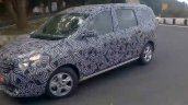 Renault Lodgy spied in India