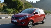 Tata Bolt 1.2T tracking front quarter Review