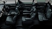 2015 Toyota Vellfire interior seating Japan