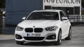 2016 BMW 1 Series facelift front quarters