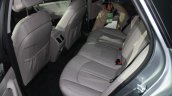 2016 Hyundai Sonata Plug in Hybrid rear seat at the 2015 Detroit Auto Show