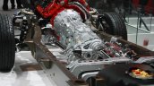 2016 Nissan Titan XD engine and transmission at the 2015 Detroit Auto Show