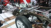 2016 Nissan Titan XD suspension at the 2015 Detroit Auto Show