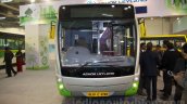 Ashok Leyland Optare Versa EV front at the Bus and Special Vehicles Show 2015