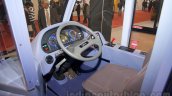 Ashok Leyland Optare Versa EV steering at the Bus and Special Vehicles Show 2015