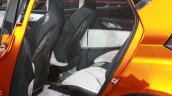 Chevrolet Bolt EV Concept rear seat at the 2015 Detroit Auto Show