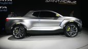 Hyundai Santa Cruz Crossover Concept side at the 2015 Detroit Auto Show