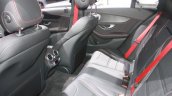 Mercedes Benz C 450 AMG rear seat at the 2015 Detroit Auto Show
