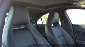 Mercedes CLA 200 CDI front seats Review