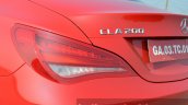 Mercedes CLA 200 CDI taillight Review