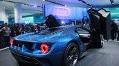 New Ford GT rear quarter at the 2015 Detroit Auto Show