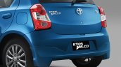 Toyota Etios Valco facelift rear end Indonesia
