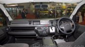 Toyota Hiace dashboard at Bus and Special Vehicle Show 2015