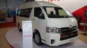 Toyota Hiace front three quarters at Bus and Special Vehicle Show 2015
