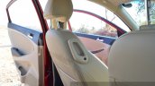 2015 Hyundai Verna petrol facelift rear seat lever
