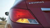2015 Hyundai Verna petrol facelift taillight