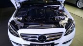 2015 Mercedes C Class Diesel launch engine bay