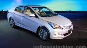 Hyundai Verna facelift front quarters launch