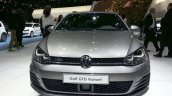 VW Golf GTD Estate front at the 2015 Geneva Motor Show