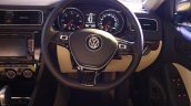 VW Jetta facelift Launch Mumbai steeering wheel