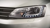 VW Jetta facelift headlight press shots