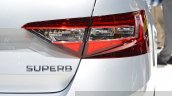 2015 Skoda Superb right taillight at 2015 Geneva Motor Show